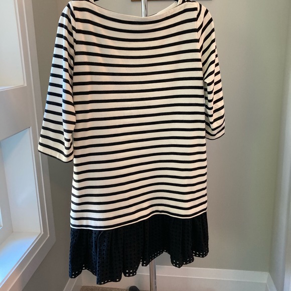 Kate Spade stripped dress w/ polka dot fringe - Picture 9 of 9